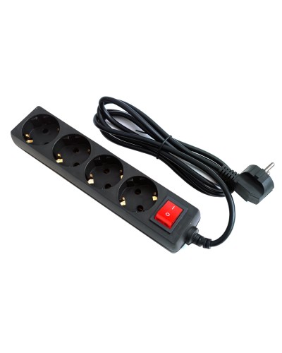 SP4B-218. Сетевой фильтр 4 розетки, 1,8м черный. 5bites в Архангельске