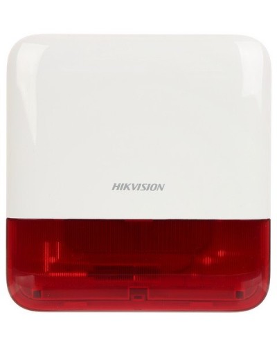 DS-PS1-E-WE Red Indicator. Оповещатель свето-звуковой радиоканальный уличный. AX PRO Hikvision в Архангельске