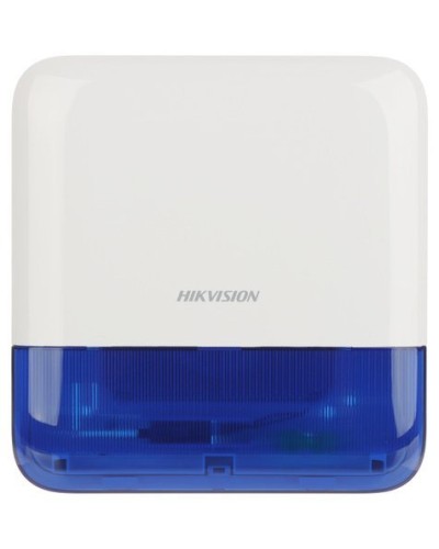 DS-PS1-E-WE Blue Indicator. Оповещатель свето-звуковой радиоканальный уличный. AX PRO Hikvision в Архангельске