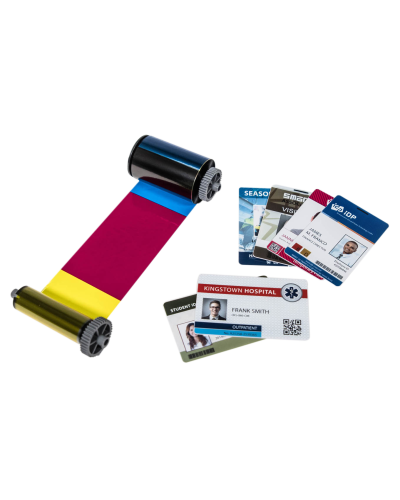 ASOL-YMCKO250. Лента полноцветная с черной панелью и оверлеем (YMCKO) с чистящим роликом. Advent SOLID в Архангельске