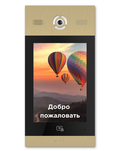 AA-14FB GOLD. Вызывная панель подъездного IP-домофона. BAS-IP в Архангельске