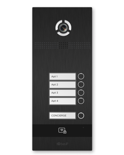 BI-04FB BLACK. Вызывная панель IP-домофона. BAS-IP в Архангельске