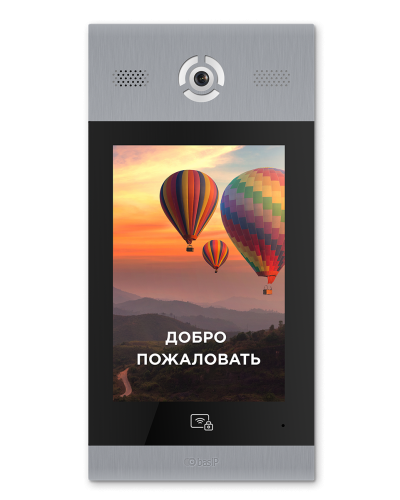 AA-14FB SILVER. Вызывная панель подъездного IP-домофона. BAS-IP в Архангельске