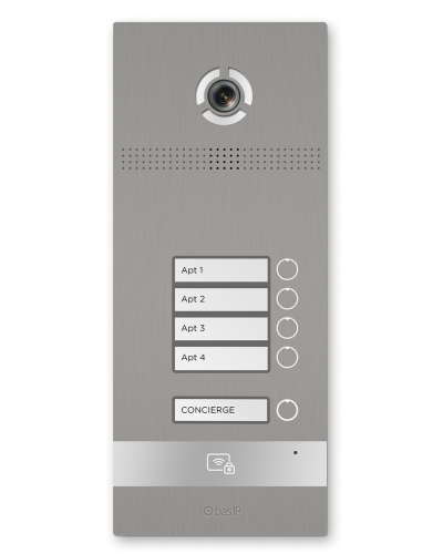 BI-04FB SILVER. Вызывная панель IP-домофона. BAS-IP в Архангельске