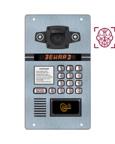DKS15135 (2Мп, 2.1мм). Вызывная панель подъездного IP-домофона. Beward в Архангельске