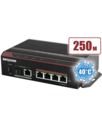 STP-411HP. Коммутатор 4-портовый. Beward в Архангельске