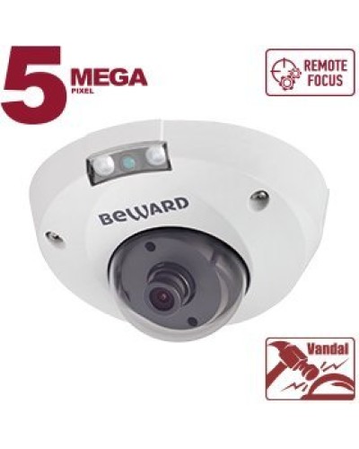 B5320DMR (6мм). Видеокамера IP купольная. Beward в Архангельске