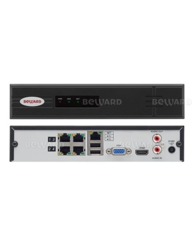 BK0104H2-P4. IP-видеорегистратор 4-канальный. Beward в Архангельске