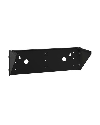 NC-3U-V-BK (12025c). Кронштейн настенный вертикальный 19 3U, цвет черный. CABEUS в Архангельске