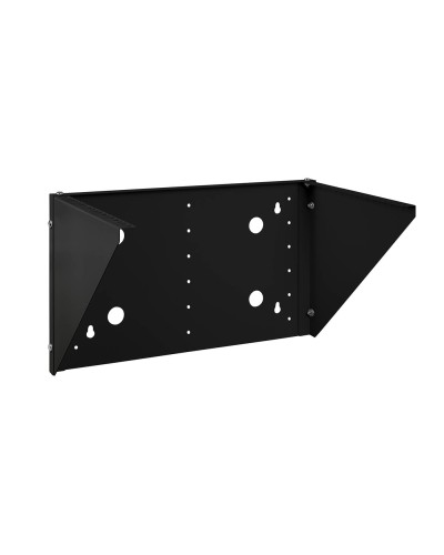 NC-6U-V-BK (12027c). Кронштейн настенный вертикальный 19 6U, цвет черный. CABEUS в Архангельске
