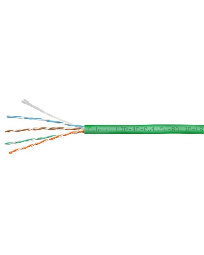 UTP-4P-Cat.5e-SOLID-LSZH-GN (9779c). Кабель «витая пара» (LAN) для структурированных систем связи. CABEUS в Архангельске