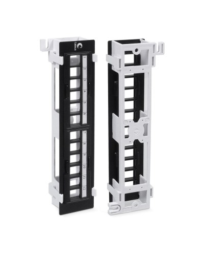 PLB-12-WL (9660c): Модульная настенная патч-панель, 12 пор. в Архангельске