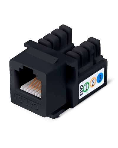 KJ-RJ12-90-BK (9481c): Вставка Keystone Jack в Архангельске