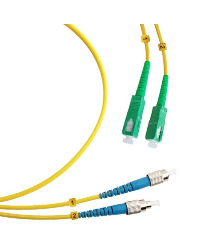 FOP(d)-9-SC/APC-FC/UPC-5m (8125c). Патч-корд оптический. CABEUS в Архангельске