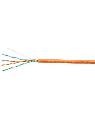 UTP-4P-Cat.5e-SOLID-OR-100 (7253c-5). Кабель «витая пара» (LAN) для структурированных систем связи. CABEUS в Архангельске
