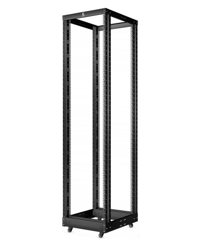 RA-37U-1000-BK (10159c). Открытая стойка 19, 37U, двухрамная, усиленная, цвет черный. CABEUS в Архангельске