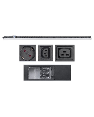 PDU-32-10S-10C19-8C13-B-T (9547c). Блок розеток. CABEUS в Архангельске
