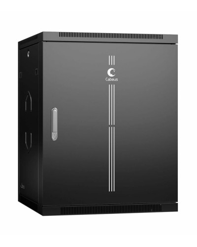 SH-05F-15U60/35m-R-BK (10759c). Шкаф телекоммуникационный 19 настенный 15U. CABEUS в Архангельске