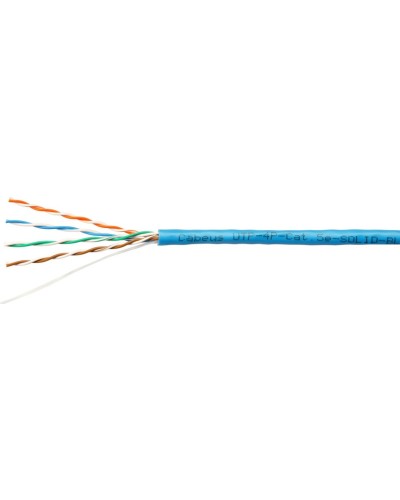 UTP-4P-Cat.5e-SOLID-BL-100 (7248c-5). Кабель «витая пара» (LAN) для структурированных систем связи. CABEUS в Архангельске