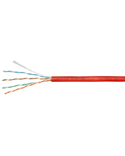 UTP-4P-Cat.5e-SOLID-LSZH-RD (9778c). Кабель «витая пара» (LAN) для структурированных систем связи. CABEUS в Архангельске