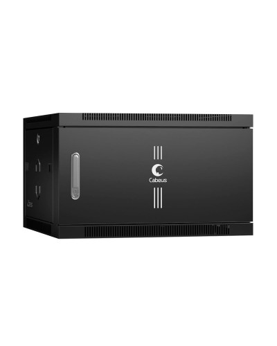 SH-05F-6U60/45m-BK (8599c). Шкаф телекоммуникационный 19 настенный 6U. CABEUS в Архангельске