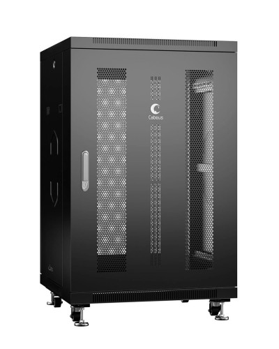 ND-05C-18U60/100-BK (8531c). Шкаф телекоммуникационный 19 напольный 18U. CABEUS в Архангельске