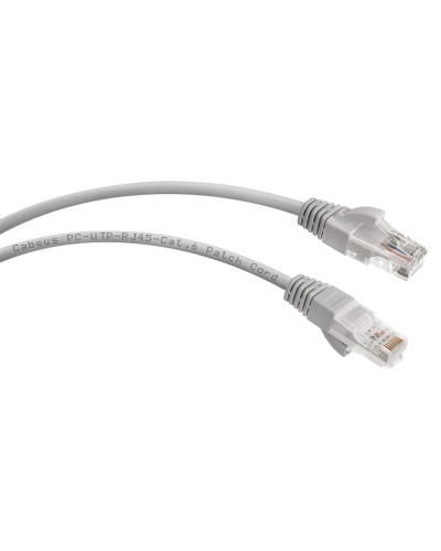 PC-UTP-RJ45-Cat.6-2m (7268c), серый. Патч-корд медный. CABEUS в Архангельске