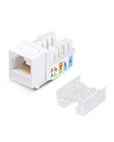 KJ-RJ45-Cat.5e-90-SW (10100c): Вставка Keystone Jack RJ-46 в Архангельске