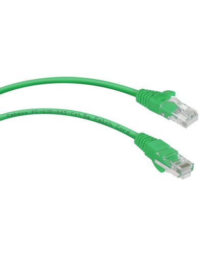PC-UTP-RJ45-Cat.5e-0.15m-GN (8988c), зелёный. Патч-корд медный. CABEUS в Архангельске