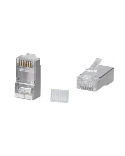 8P8C-SH-C6-TWP (100 шт) (7779c). Разъем RJ-45. CABEUS в Архангельске