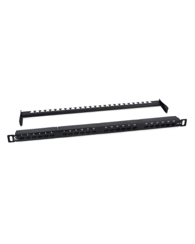 PLHD-24-Cat.6a-Dual-180-0,5U (9665c): Патч-панель 19" в Архангельске