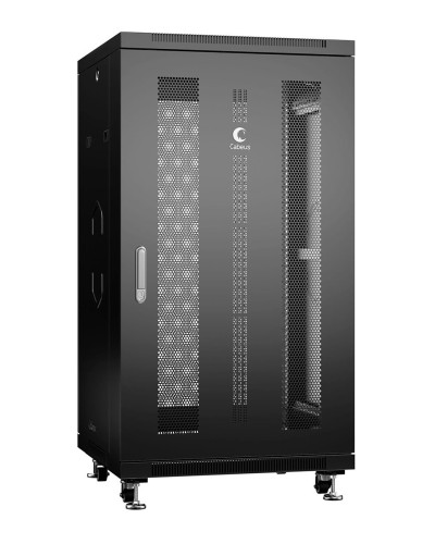 ND-05C-22U60/60-BK (8549c). Шкаф телекоммуникационный 19 напольный 22U. CABEUS в Архангельске