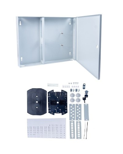 FO-WL-16-SC/2LC/FC/ST-FP-K (12302c). Бокс оптический настенный. CABEUS в Архангельске