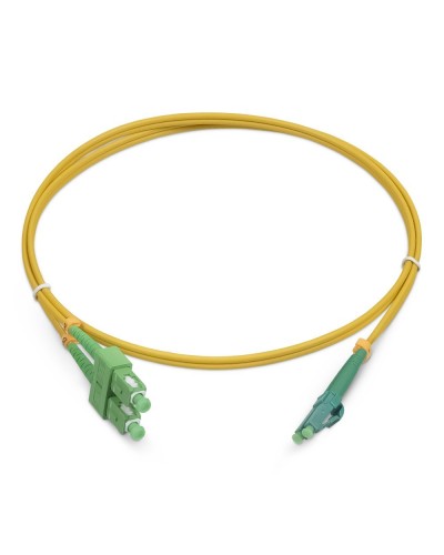 FOP(d)-9-LC/APC-SC/APC-1,5m (8282c). Патч-корд оптический. CABEUS в Архангельске