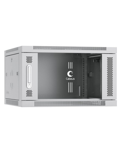 SH-05F-6U60/60 (7063c). Шкаф телекоммуникационный 19 настенный 6U. CABEUS в Архангельске
