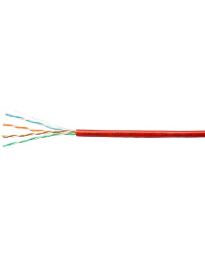 UTP-4P-Cat.5e-SOLID-RD-100 (7249c-5). Кабель «витая пара» (LAN) для структурированных систем связи. CABEUS в Архангельске
