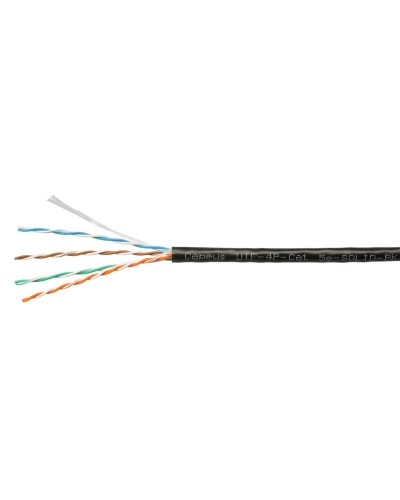 UTP-4P-Cat.5e-SOLID-BK-100 (7252c-5). Кабель «витая пара» (LAN) для структурированных систем связи. CABEUS в Архангельске