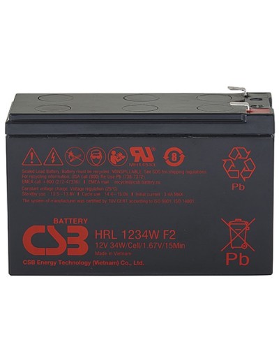 CSB HRL 1234W FR. Аккумулятор герметичный свинцово-кислотный. CSB в Архангельске