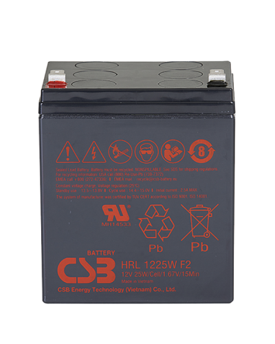 CSB HRL 1225W. Аккумулятор герметичный свинцово-кислотный. CSB в Архангельске