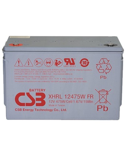 CSB XHRL 12475W FR. Аккумулятор герметичный свинцово-кислотный. CSB в Архангельске