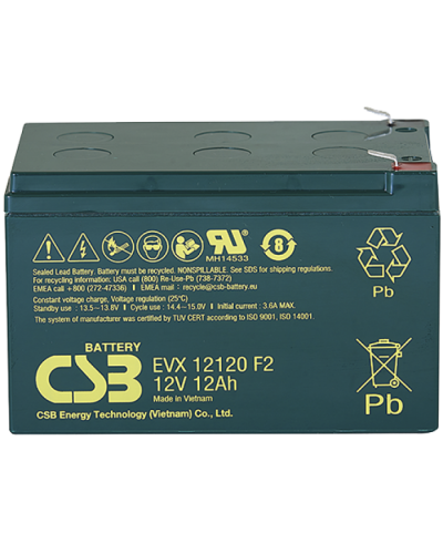 CSB EVX 12120. Аккумулятор герметичный свинцово-кислотный. CSB в Архангельске