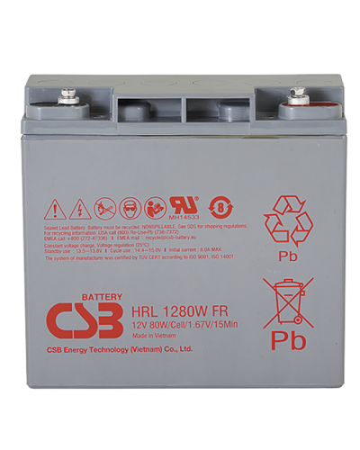 CSB HRL 1280W FR. Аккумулятор герметичный свинцово-кислотный. CSB в Архангельске