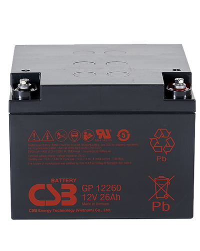 CSB GP 12260. Аккумулятор герметичный свинцово-кислотный. CSB в Архангельске