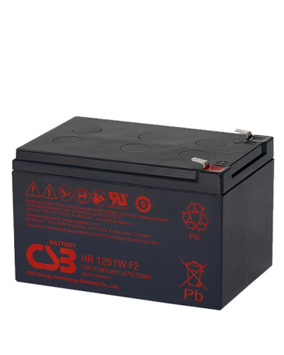 CSB HR 1251W. Аккумулятор герметичный свинцово-кислотный. CSB в Архангельске