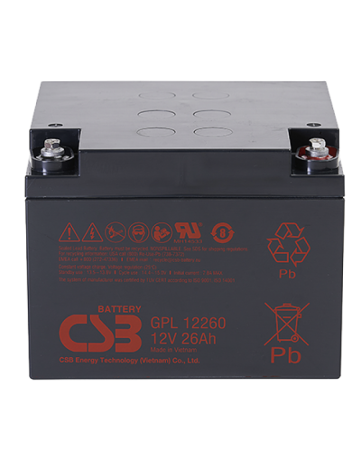 CSB GPL 12260. Аккумулятор герметичный свинцово-кислотный. CSB в Архангельске