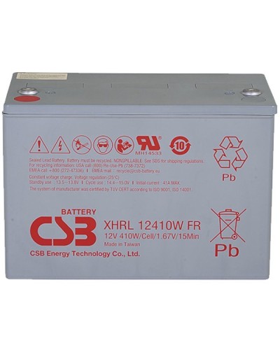 CSB XHRL 12410W FR. Аккумулятор герметичный свинцово-кислотный. CSB в Архангельске