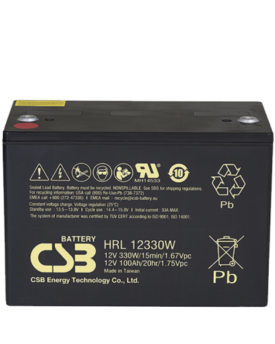 CSB HRL 12330W FR. Аккумулятор герметичный свинцово-кислотный. CSB в Архангельске