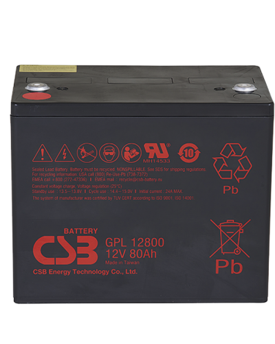 CSB GPL 12800. Аккумулятор герметичный свинцово-кислотный. CSB в Архангельске