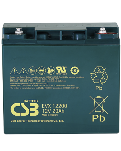 CSB EVX 12200. Аккумулятор герметичный свинцово-кислотный. CSB в Архангельске