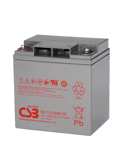 CSB HR 12120W FR. Аккумулятор герметичный свинцово-кислотный. CSB в Архангельске